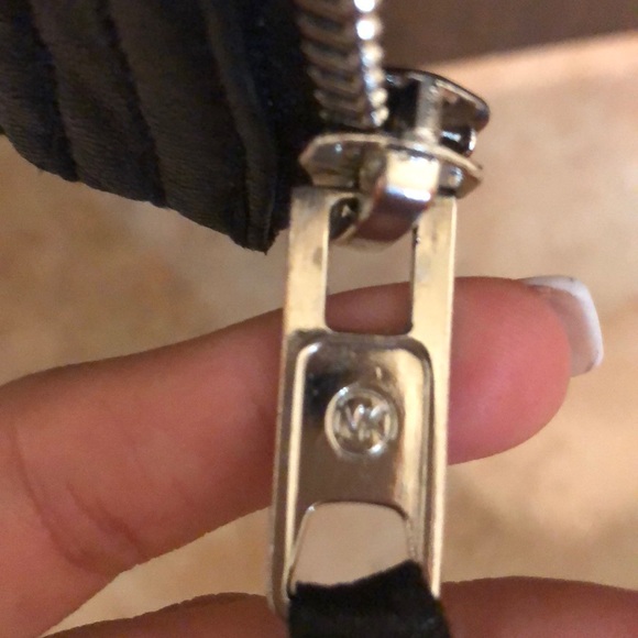 1 DAY SALE Gently used Michel Kors leather jacket - Picture 4 of 7